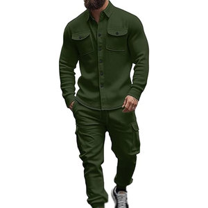 Best Selling Winter Casual Eco-Friendly Cargo Suit Strong Stitch Modern Look Comfortable Wear 100% Cotton Premium Quality - Product Image 1