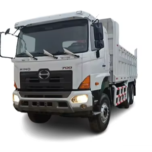 Gran venta usada precio bajo HINO 700 cabeza de camión usado camión volquete bomba camión 6x4 cabeza de coche en Stock precio barato de segunda mano - Product Image 1