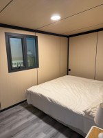 Maison mobile préfabriquée de 30 pieds, aménagement personnalisé, cuisine, salle de bain, chambre, installation rapide, maison conteneur extensible pour logement rural