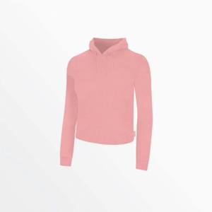 Sudadera con capucha corta con forro de Sherpa para mujer-Sudadera de lana cálida y de moda-Perfecta para uso diario y actividades al aire libre - Product Image 1