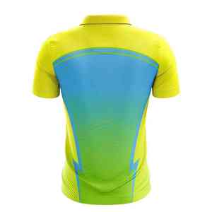 Diferentes diseños de polos para hombres, camisas de sublimación, embalaje personalizado, informal, cómodo, personalizado, 100%, camiseta Polo de sublimación para hombres - Product Image 6