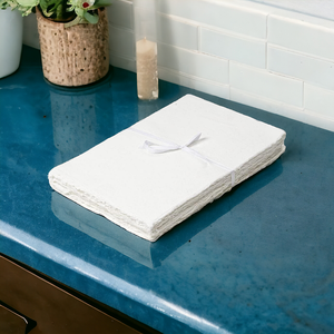 Bán buôn deckle cạnh bông Rag handmade giấy được sử dụng cho đám cưới Thiệp mời làm trắng deckle cạnh giấy 150 GSM tấm - Product Image 3