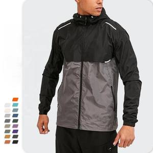 Chaqueta Varsity Ligera de Alta Calidad para Hombre, Estilo Vintage, Color Sólido, Resistente al Viento, Diseño Simple para el Trabajo, Solapa con Cierre, Bolsillos Grandes - Product Image 4