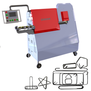 Dobladora de barras de refuerzo CNC automática de 6-10mm, barra de construcción de acero inoxidable, máquina dobladora de estribos, núcleo de motor de Motor esencial - Product Image 4