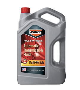Huile de transmission automatique multi-véhicules WARCO entièrement synthétique anti-usure, SAE 3, lot de 3, 5 quarts - Product Image 1