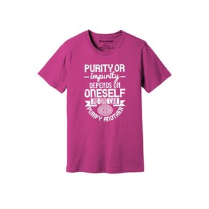 เสื้อยืดคอกลมแขนสั้นลำลองสำหรับผู้หญิง ผ้าฝ้าย 100% พิมพ์ลายโลโก้ธีมพระพุทธรูปแบบ 3 มิติ มี 12 สีให้เลือก น้ำหนัก 180 กรัม เนื้อผ้าระบายอากาศได้ดี - Product Image 5