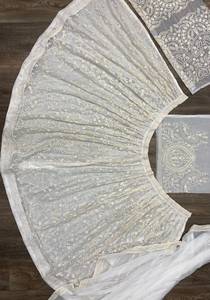 Broderie en filet à papillon lourd pour mariage et fête Lehenga Choli avec Dupatta lehenga choli pour femmes et filles mariage - Product Image 5