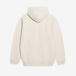 Sudadera con capucha de algodón/poliéster para hombre con diseño OEM Sudadera con capucha blanca de gran tamaño para hombre de alta calidad - Product Image 2