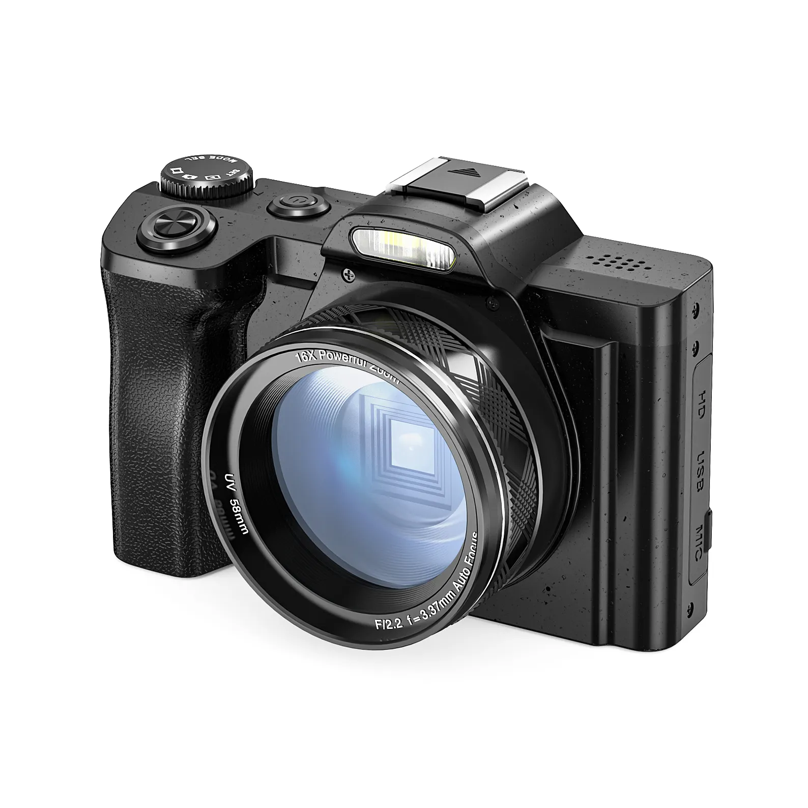 Novo Produto DSLR Câmeras Digitais 48MP 5K com 3,5 polegadas IPS tela profissional Câmera