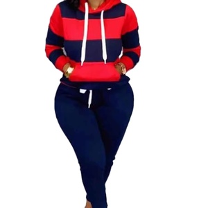 Top Wholesaler Customized Women <b>Tracksuit</b> Latest Design Women Premium <b>Tracksuit</b> 100% Cotton <b>Plain</b> <b>Tracksuit</b> Hoodie Sets - Product Image 1
