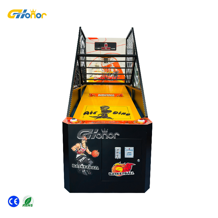 Basketball Machine Electronic Scoring Amusement Park Street Crazy Shoot Intelligent Adult Coin Operated Throw Basketball Machine