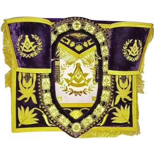 Provincial Star International Maçonnique Regalia Tablier Souple Cas À La Main Conception Professionnelle Taille Personnalisable Cuir Durable - Product Image 2