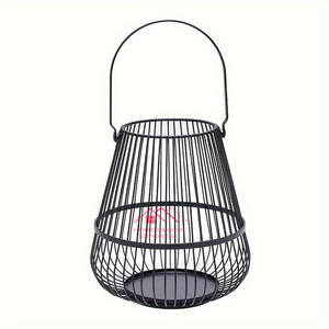 Decoración de balcón para el hogar y decoración de habitaciones Luz de vela Linterna de mesa de cena Luces de velas modernas Linterna Royal Look - Product Image 2