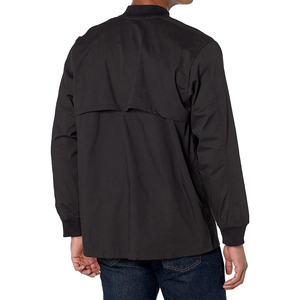 Blouse de travail médicale de qualité supérieure pour hommes, en sergé Spandex/Polyester, idéale pour les infirmiers et le personnel hospitalier - Product Image 4