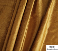 Service de fabrication sur mesure – Tissu velours uni doux de qualité supérieure pour vêtements, rembourrage, housses de sacs, mode garçon et textile de maison