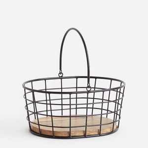 Panier à serviettes en fer moderne pour la décoration de la cuisine offrant une apparence élégante et une organisation pratique pour les repas quotidiens - Product Image 1