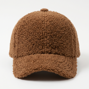 Custom Baseball <b>Cap</b> Blank Hat for <b>Winter</b> Outdoor Wear Adjustable Leather Back Closure Low MOQ High Quality - Product Image 1
