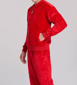 Custom Logo Training <b>Plain</b> Zipper <b>Tracksuit</b> Set Fashion Wholesales Set - Product Image 4