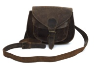 Tas Selempang Kulit Asli Buatan Tangan Gaya Vintage, Dapat Disesuaikan, Unisex, Tas Selempang, Personal, Untuk Penggunaan Sehari-hari, Tas Sadel Portabel