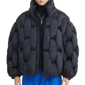 แจ็กเก็ตขนเป็ดมีฮู้ดกันน้ำของผู้ชายสำหรับฤดูหนาวดีไซน์ใหม่ล่าสุด - Product Image 4