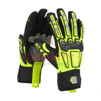 Gants de sécurité polyvalents avec doublure respirante et forte adhérence pour protéger les mains lors de la manipulation d'outils et d'objets tranchants