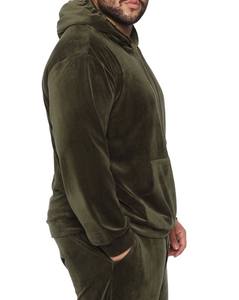 Prix raisonnable pour hommes Survêtement en velours dernier style anti-rides vente chaude meilleur tissu Survêtement en velours avec logo personnalisé/couleurs - Product Image 3