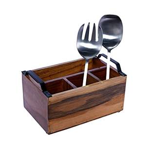 Porte-cuillères de cuisine en bois de bonne qualité, taille personnalisée, prix avantageux, poli, résistant à l'eau, en promotion - Product Image 2