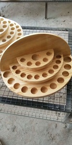 Estante de madera para huevos de granja para funcionalidad de mezcla de diseño interior rústico con encanto de estilo rural auténtico - Product Image 6