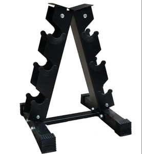 1 support d'haltères en acier robuste CAPRIO CF10096a, support universel en métal pour salle de sport commerciale, avec rivets, pour bancs d'entraînement, unisexe - Product Image 4