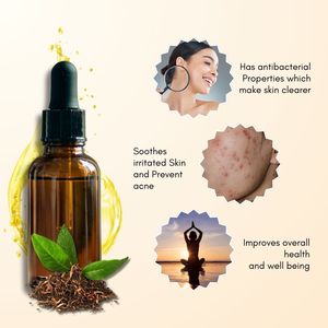 Aceite Esencial de Árbol de Té Puro, Orgánico y Natural, Aceite Aromático de Primera Calidad, 30 ml, Nutritivo para la Piel, Hidratante, para Masajes, Melaleuca, GMP - Product Image 2