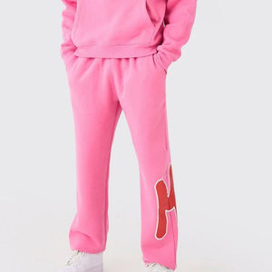 Conjunto Deportivo de Alta Calidad 100% Algodón con Lavado Ácido, Personalizado con Impresión, para Invierno, Unisex, para Hombre, Pantalones Deportivos, Sudadera con Capucha - Product Image 3