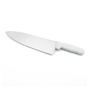 Cuchillo de Chef Multifuncional de Acero Inoxidable de 10-11.9 Pulgadas, Mango de Plástico, Diseño Ambidiestro, Hoja Recta para Cortar Carne - Product Image 4