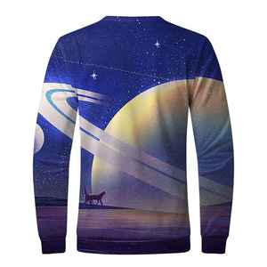 Sublimación sostenible para hombres Sudadera con capucha de los mejores colores Oem Precio al por mayor Diseño único Sudadera transpirable para hombres - Product Image 5