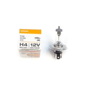 BHL598 1 pièce ORIGINAL 64193 12V 60/55W H4 P43t Ampoule halogène pour phare, feux de croisement, feux de route, antibrouillard - Product Image 1