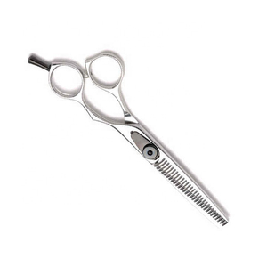 Professional Right-Handed <b>Thinning</b> Scissors Stainless Steel Straight Sharp Blades Durable Quality Finish Smooth Edges for - Product Image 5
