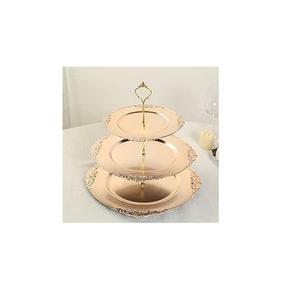 Présentoir à chocolat traditionnel en métal avec treillis complexe en fer avec finition bronze pour la décoration de mariage - Product Image 1