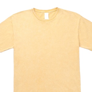 Camisetas de Algodón 100% para Hombre, Estilo Holgado, Lavado Ácido, Unisex, Impresión Personalizada, Manga Corta, Transpirables, de Secado Rápido, al por Mayor - Product Image 2
