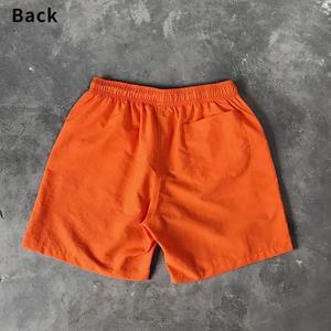 Summer High Street Style Cotton Distressed Cargo Shorts Breathable Mid Waist Elastic Waist Closure Knee-Length Eco-Friendly - Product Image 4