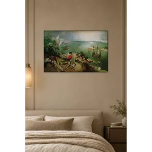 Impression sur toile de Fida Bruegel, Paysage avec la chute d'Icare - Product Image 3