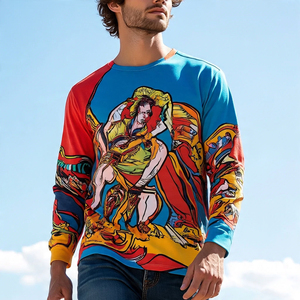 Summer Oversize T Shirt <b>Men</b> Jogging Crew Neck <b>TShirt</b> <b>Men</b> <b>Long</b> <b>Sleeve</b> Spring T Shirt <b>Men's</b> - Product Image 6