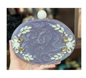 Bolsos indios hechos a mano de madera y resina, bolsos de mano, bolsos de hombro, bolso de mano, regalos de boda para niñas y mujeres, moda de madera - Product Image 3