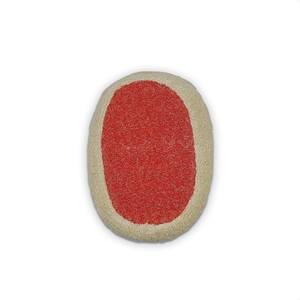 Éponge à récurer faite à la main en polycoton naturel 100% ovale en luffa pour le corps Brosses de bain à livraison rapide pour les soins du corps - Product Image 3