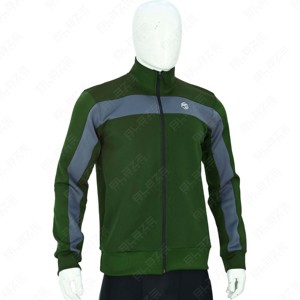 Sudadera con capucha para hombre al por mayor con cremallera y manga de panel en contraste 100% algodón logotipo personalizado sudaderas con capucha ajustadas de piel de tela de alta calidad - Product Image 3