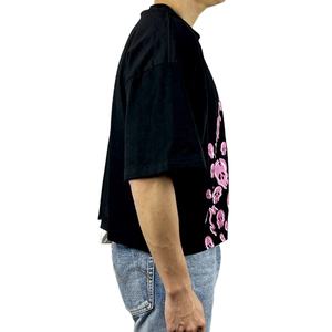 Nouveau T-shirt Homme 2024 Coupe Boxy Épaules Tombantes Streetwear Oversize en Coton Brut à Ourlet Brut et Épaissi - Product Image 5