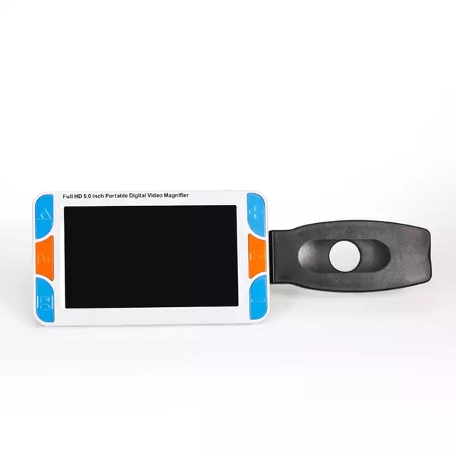 BIJIA 5 in HD Colorful LCD Screen(800X480) Mini Portable Handheld Video Magnifier for Low Vision Aids