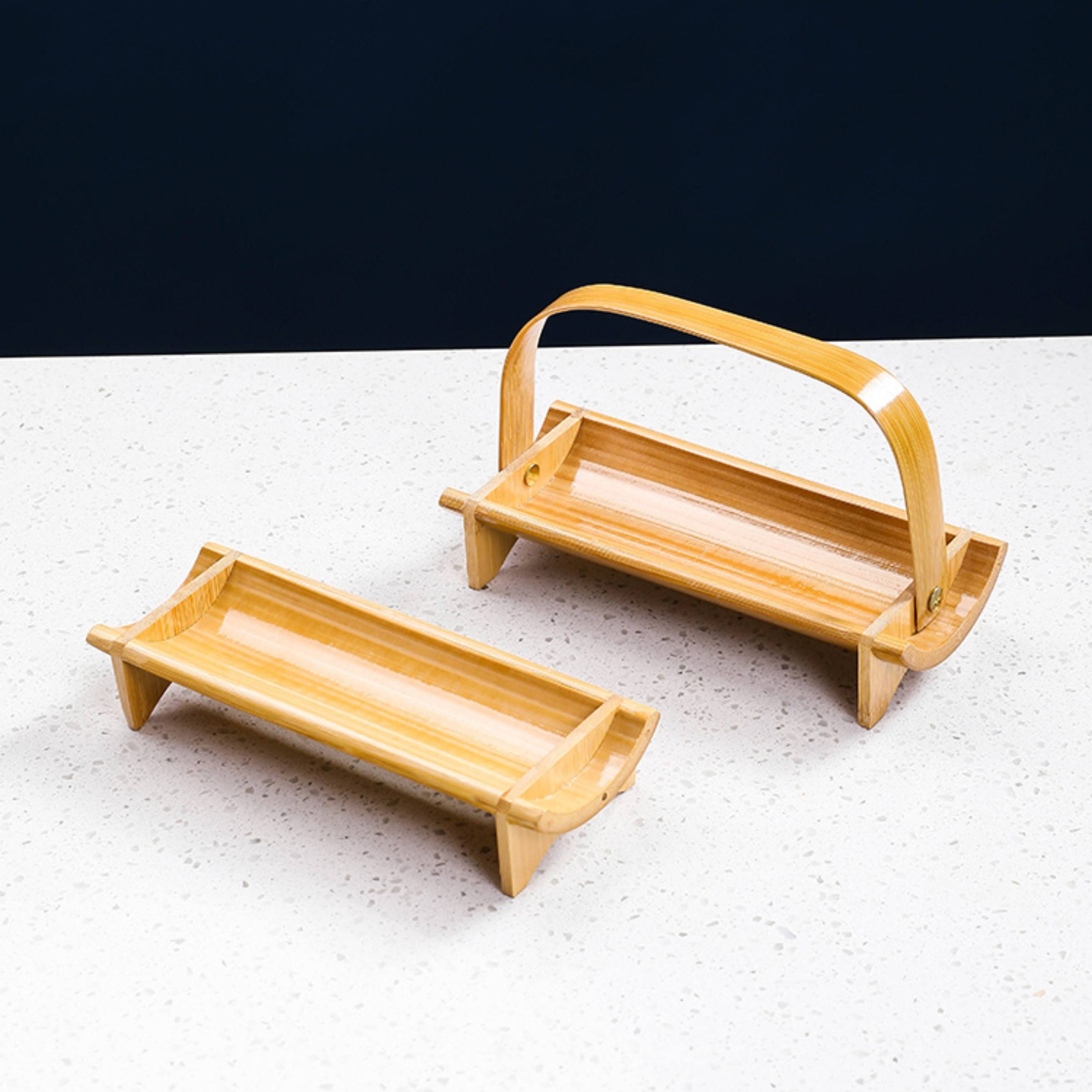 Eco-friendly Bamboo Sushi Tubes - Perfect for Food Display, image size:2480x2480