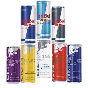 Bebida Energética Red Bull, Sabores Mixtos, Todas las Ediciones, con Cafeína, Taurina, para Aumentar la Energía y la Concentración Mental, 250ml 330ml, Superventas - Product Image 5
