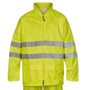 บริการ OEM MOQ ต่ำ ราคาถูก ขายดี ชุดทำงานนิรภัยผู้ชาย ผ้าโพลีเอสเตอร์ 100% ระบายอากาศได้ดี ทนทาน น้ำหนักเบา - Product Image 3