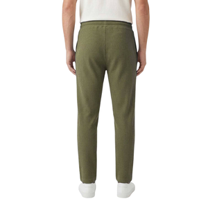 Mens Waffle Knit <b>Jogger</b> Pants Drawstring Elastic Waist <b>Slim</b> Fit Casual Lounge Sweatpants Soft Textured Tapered Trousers Pockets - Product Image 2