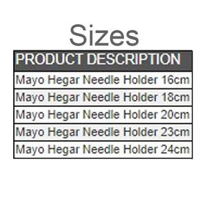 Portaagujas Mayo Hegar de Alta Precisión de 12 cm, Manual |   Herramienta de Sutura Quirúrgica de Acero Inoxidable con Certificación CE para Cirujanos ORL - Product Image 3